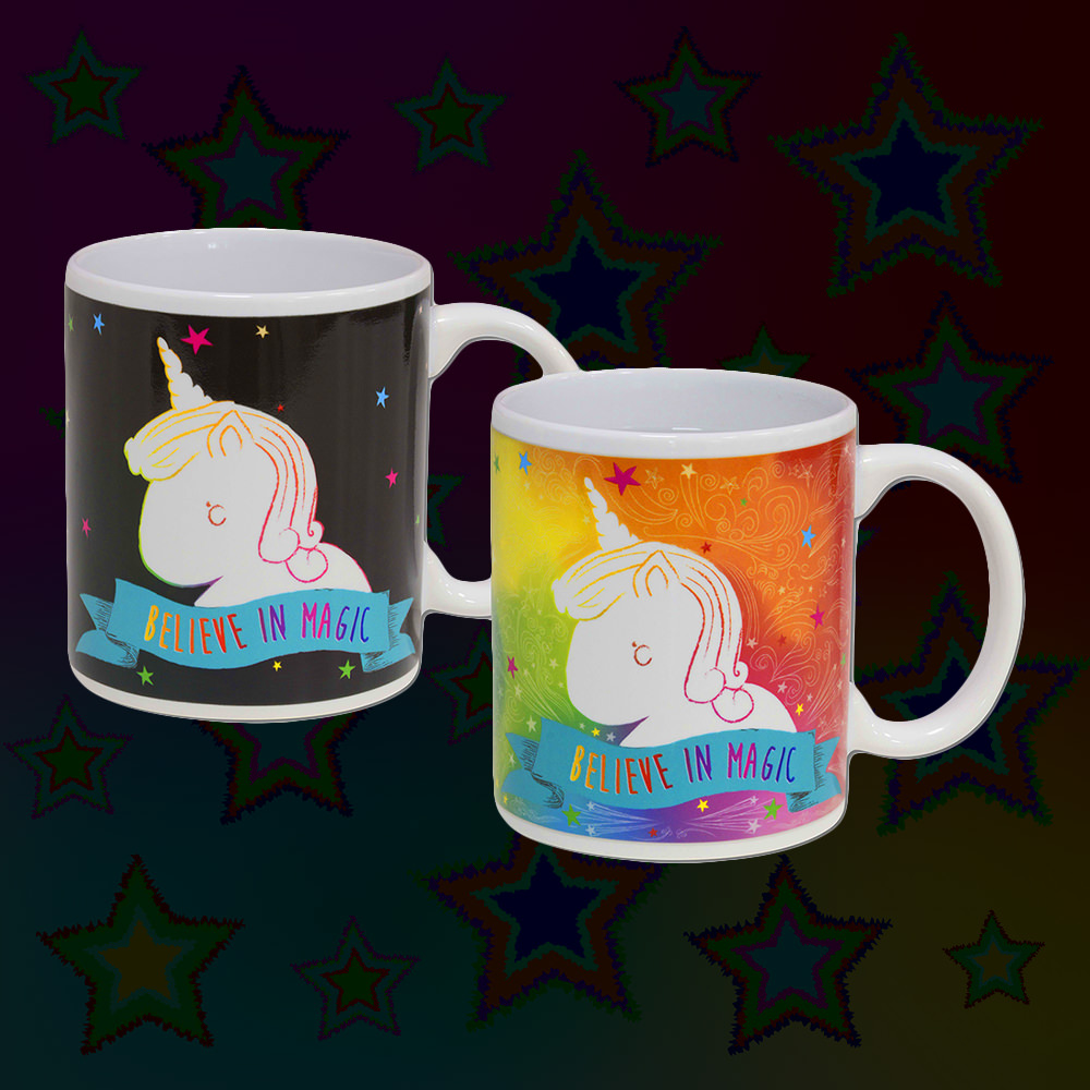 Unicorn Heat Changing Mug-